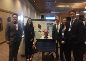 Exploded view of final solar shingle design