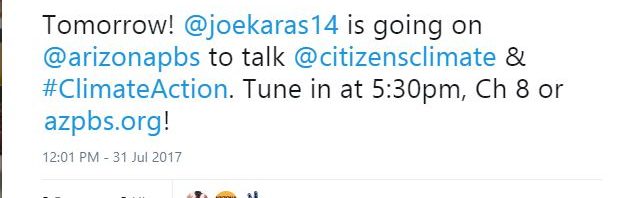QESST Graduate Student Joe Karas on PBS, Twitter Announcement