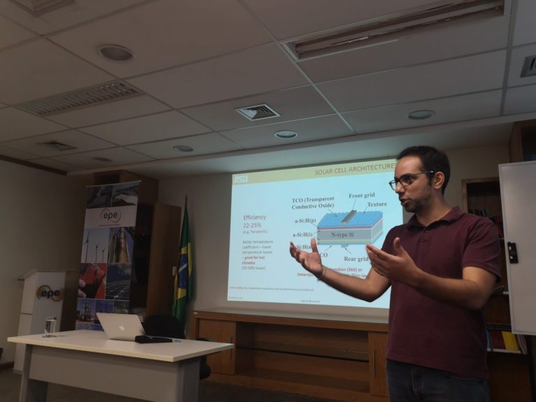 Dr. Augusto presenting at EPE, March 2019